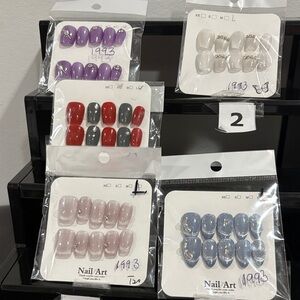Assorted Nail Art Sets